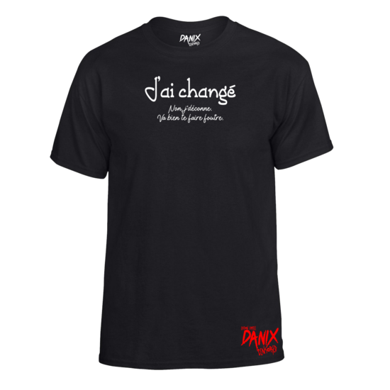 Tshirt J'ai Changé